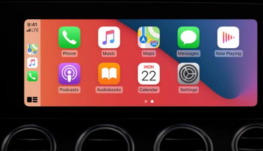 宁安apple维修网点分享如何将iPhone连接到CarPlay 